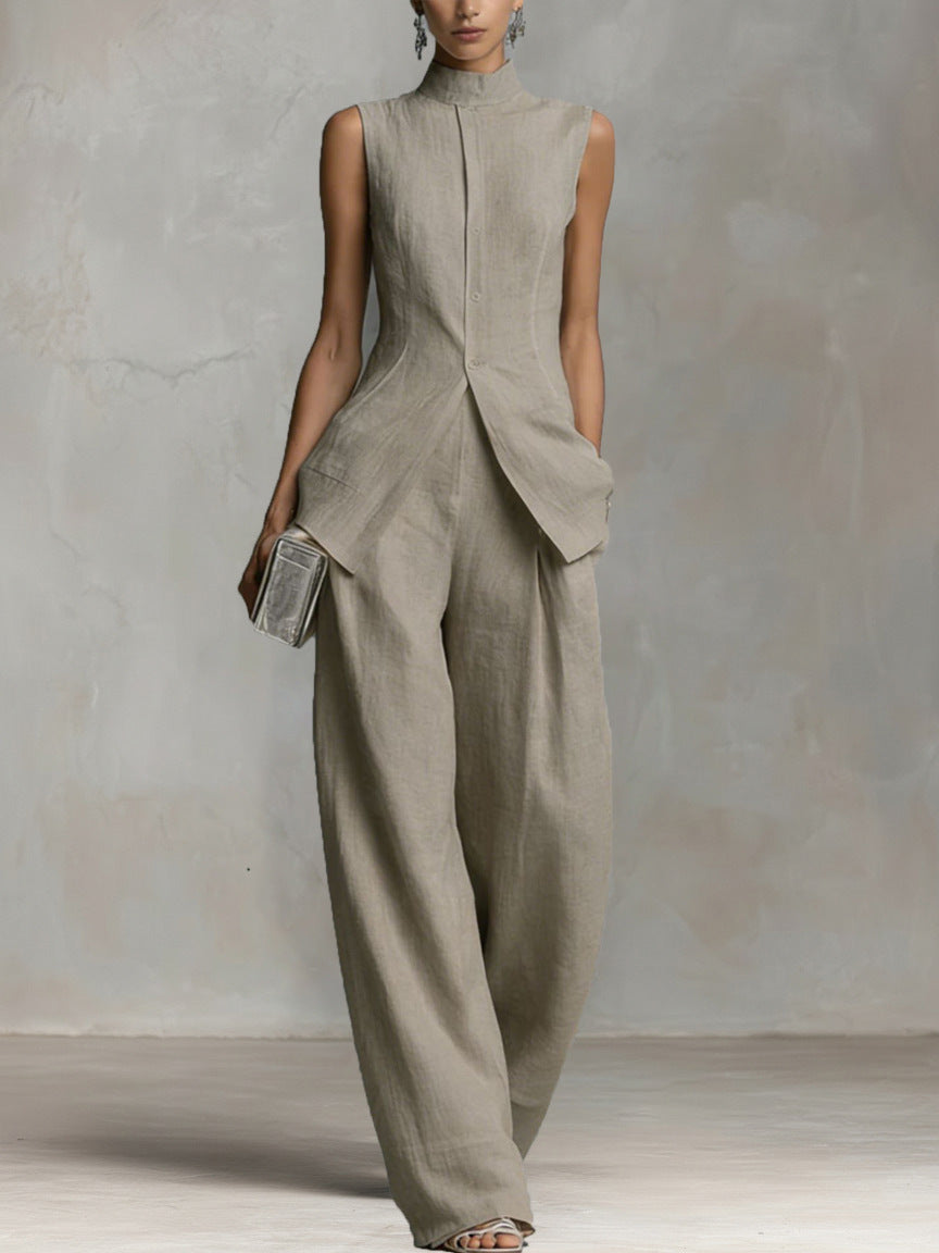 Linen Two Piece Set
