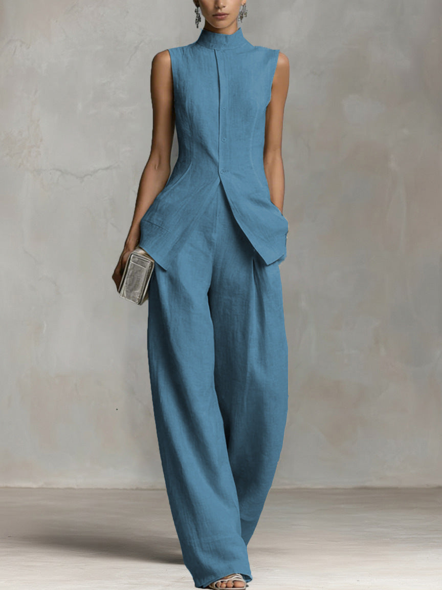 Linen Two Piece Set