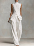 Linen Two Piece Set